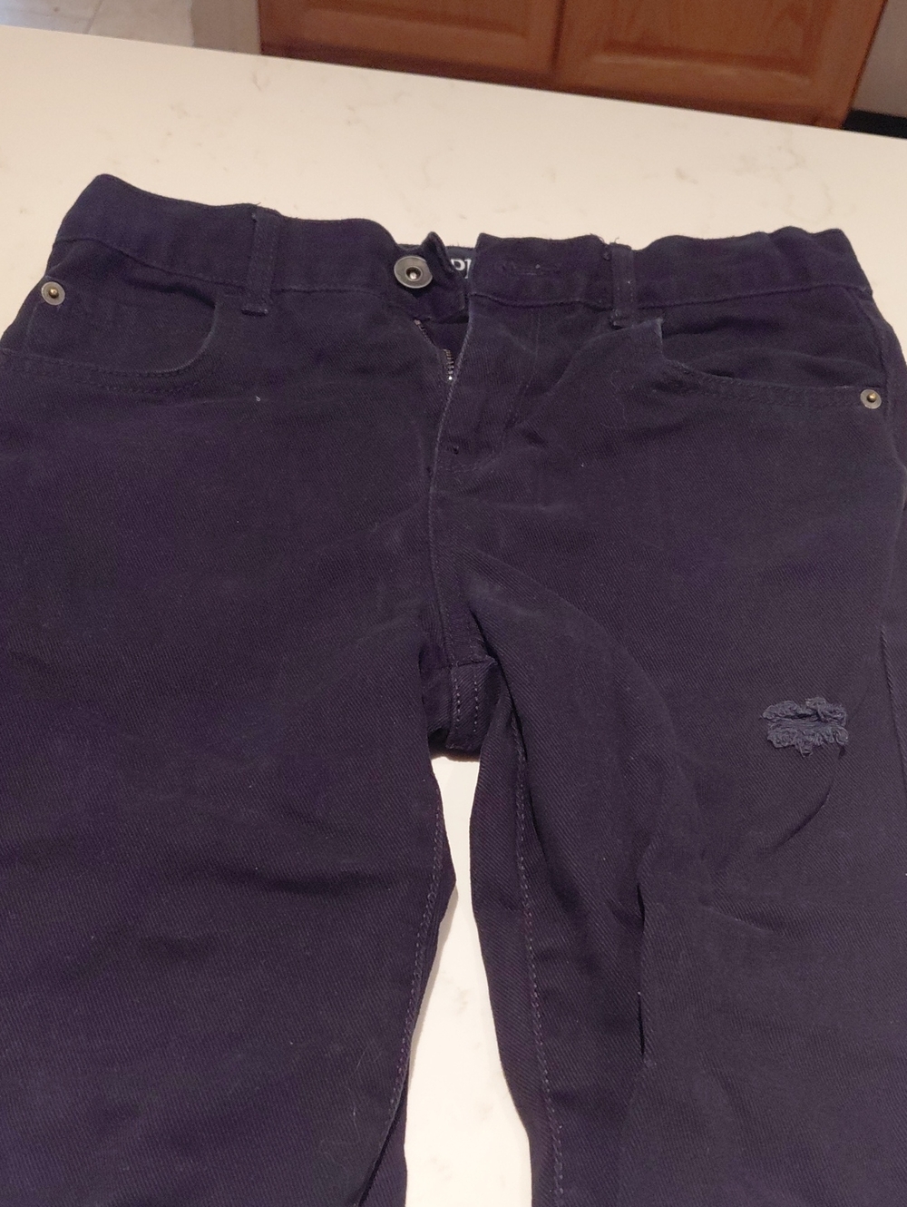 Place Slim Straight Jeans in Dark Navy